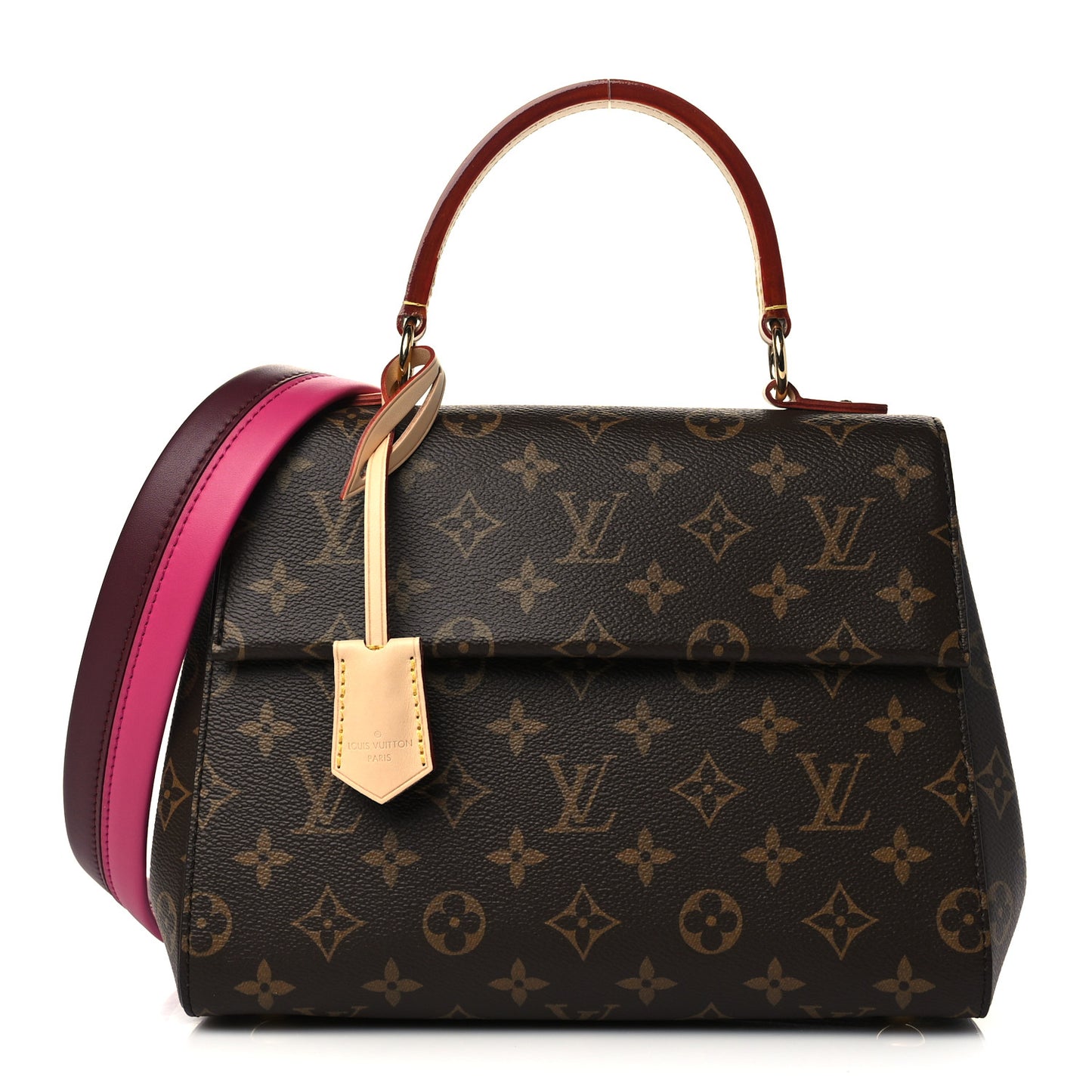 Monogram Cluny BB Bordeaux Fuchsia