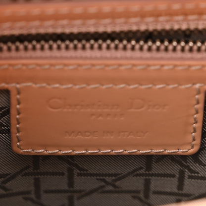 Christian Dior Patent Cannage Medium Lady Dior Beige 5 of 12