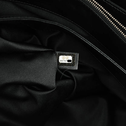 Chanel Lambskin Quilted By 3 Shopping Tote Black 10 of 11