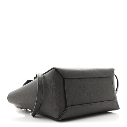 Celine Grained Calfskin Nano Belt Bag Grey 3 of 9