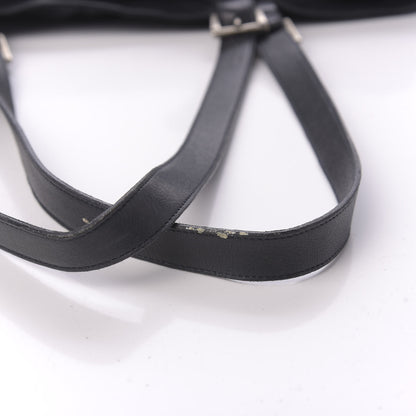 Prada Tessuto Nylon Soft Calfskin Tote Baltico 10 of 10