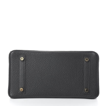 Hermes Togo Birkin 25 Black 4 of 7