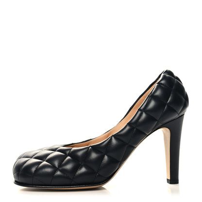 Bottega Veneta Nappa Matelasse Padded Dream Pumps 40.5 Black 1 of 8