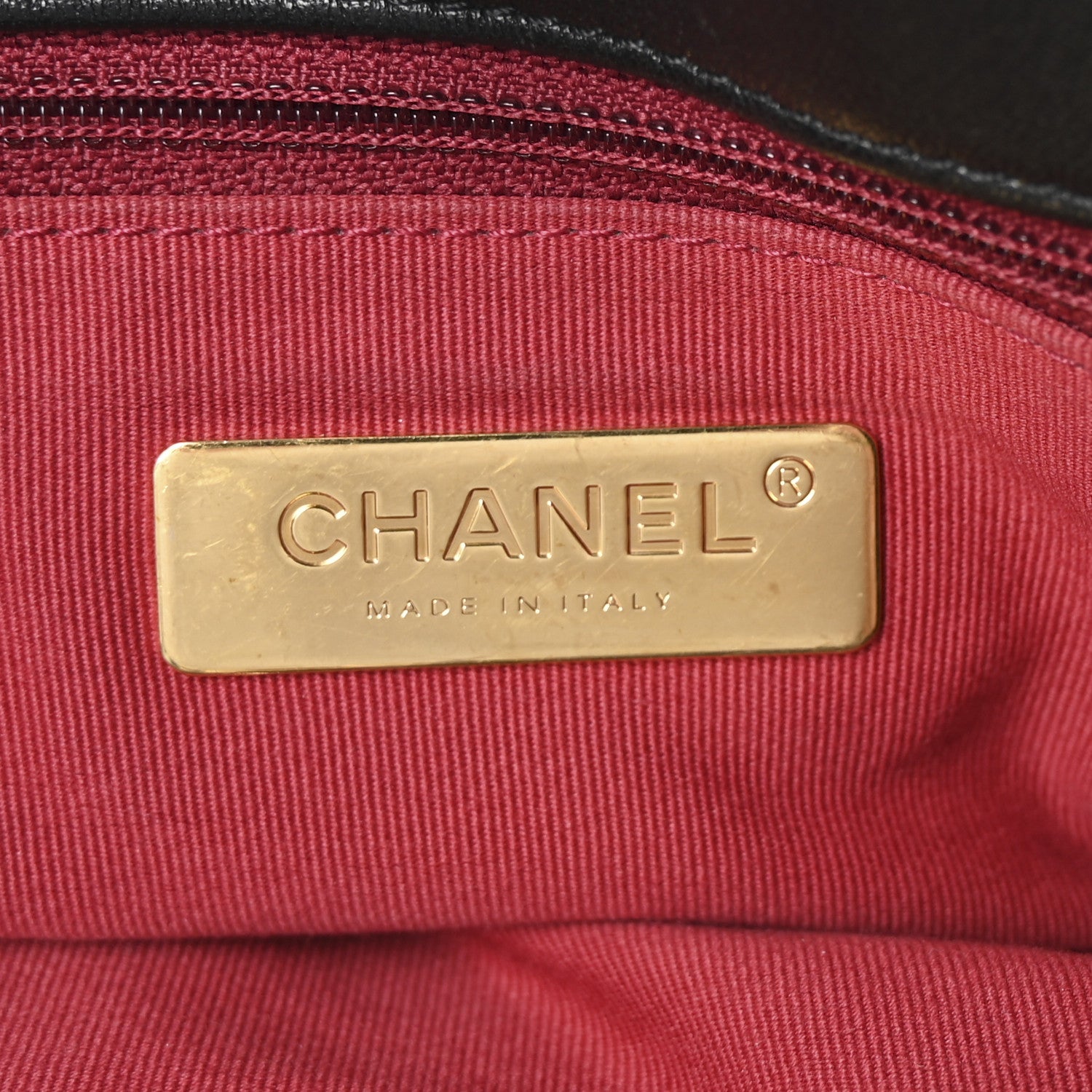 Chanel Lambskin Quilted Chanel 19 Shopping Bag Black 6 of 10