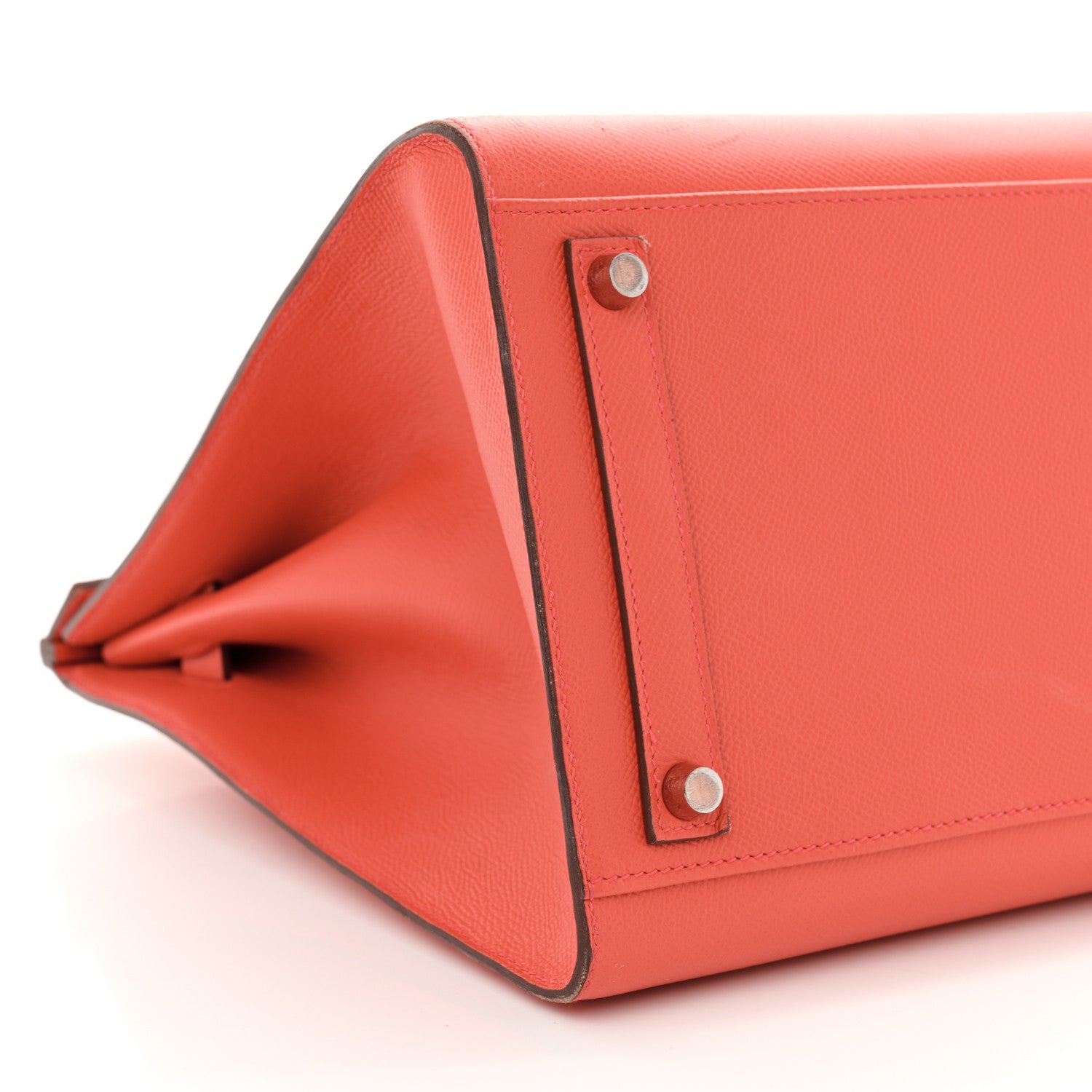 Hermes Epsom Horseshoe Birkin Sellier 35 Rose Texas 9 of 15