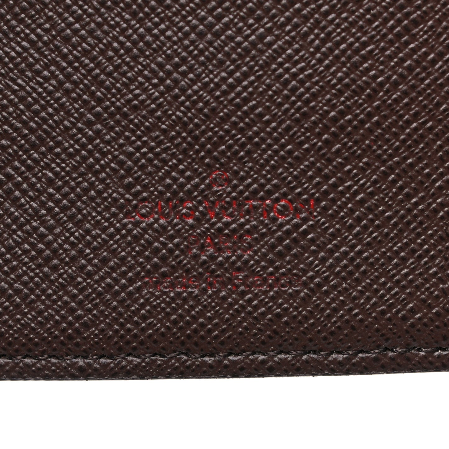 Damier Ebene Medium Ring Agenda Cover