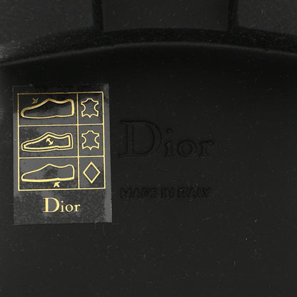 Christian Dior Brushed Calfskin Boy Mules 39.5 Black 7 of 9