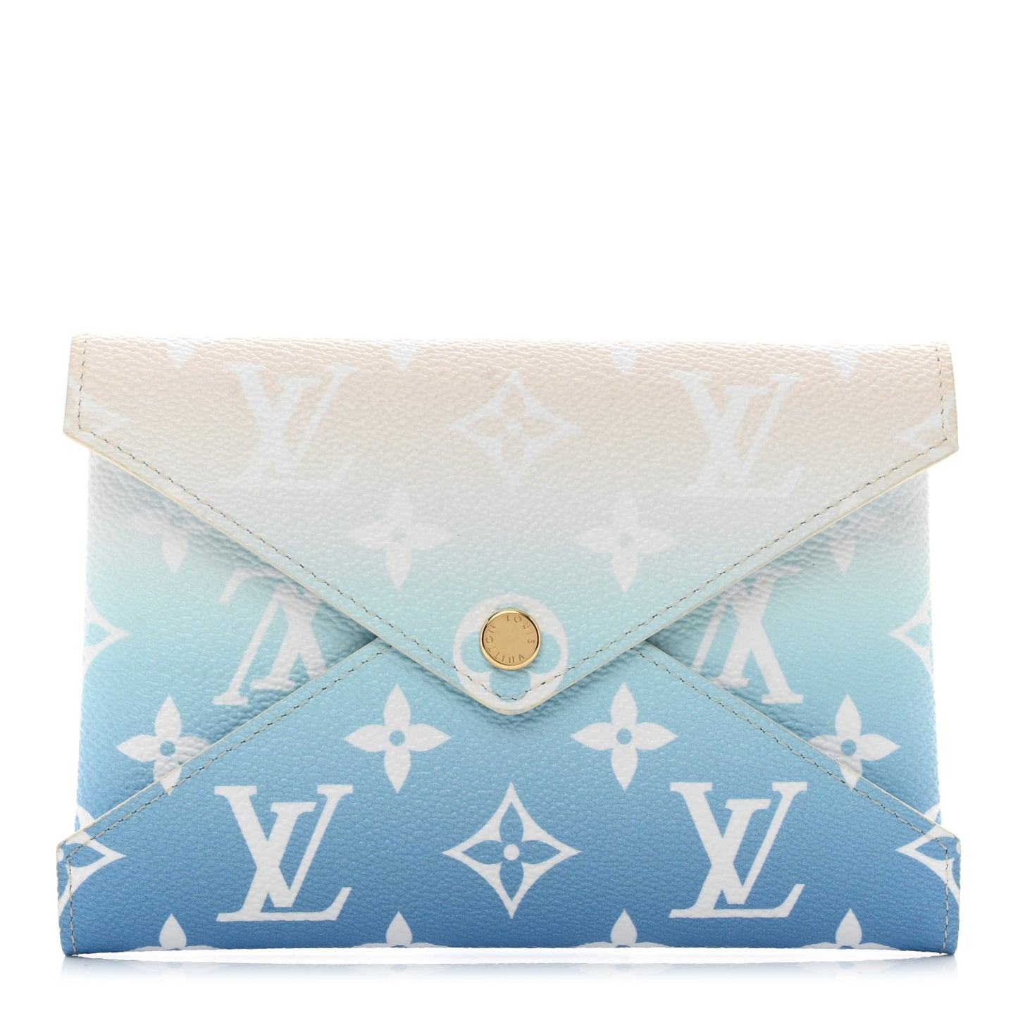 Monogram Giant By The Pool Medium Kirigami Pochette Insert Blue