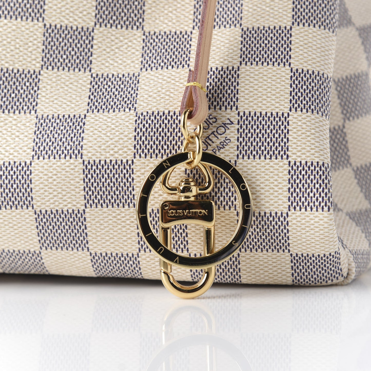 Damier Azur Artsy MM