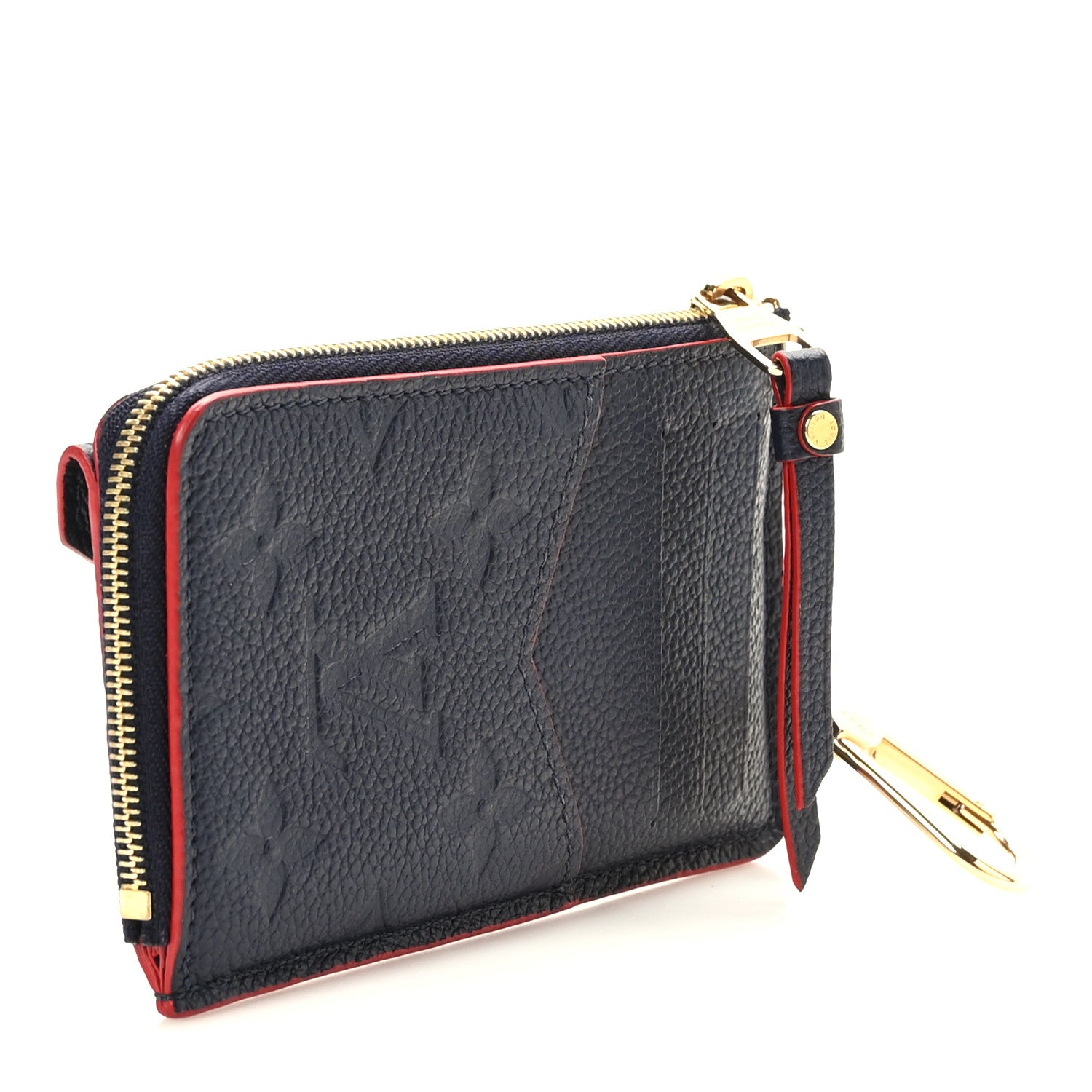 Louis Vuitton Empreinte Recto Verso Card Holder Marine Rouge 3 of 7