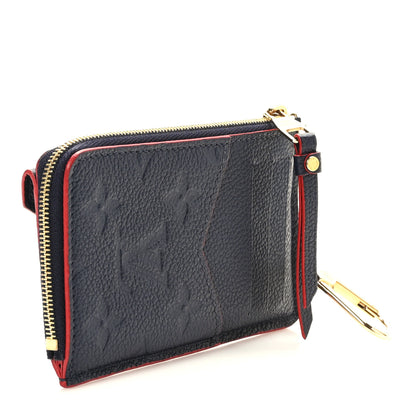Louis Vuitton Empreinte Recto Verso Card Holder Marine Rouge 3 of 7