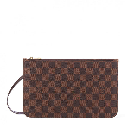 Louis Vuitton Damier Ebene Neverfull MM GM Pochette 1 of 7