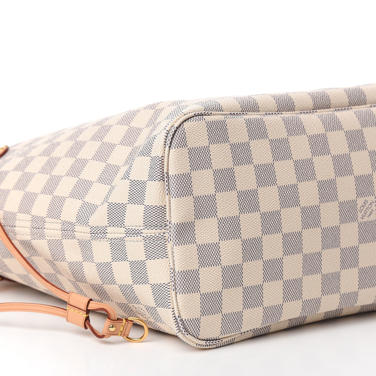 Louis Vuitton Damier Azur Neo Neverfull MM Rose Ballerine 9 of 11