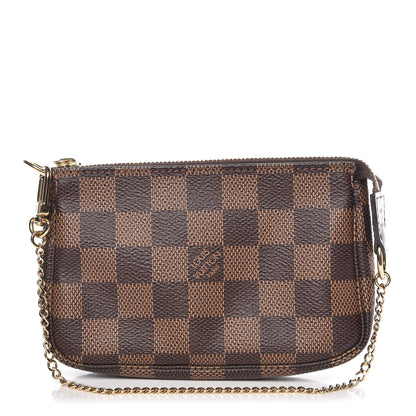 Louis Vuitton Damier Ebene Mini Pochette Accessories 1 of 7
