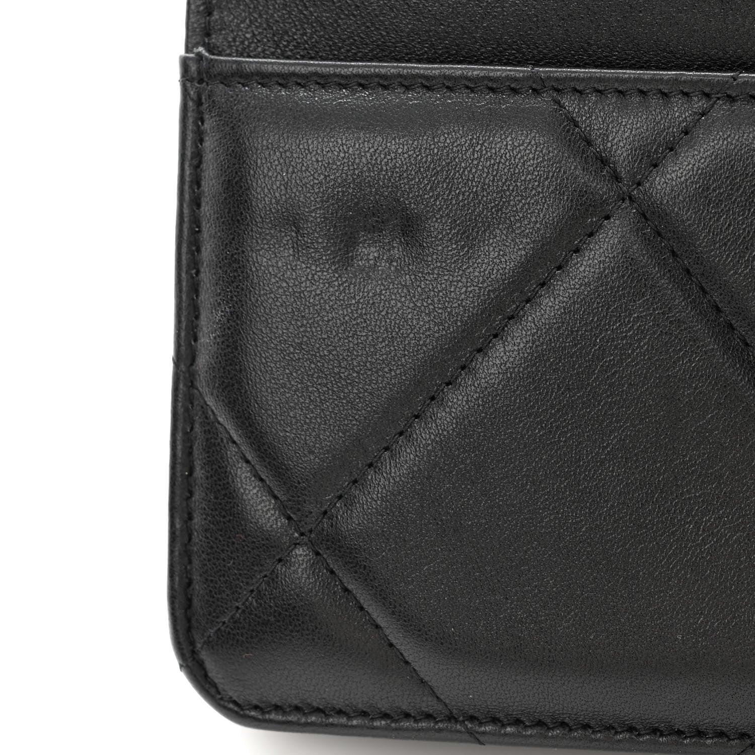 Chanel Lambskin Quilted Chanel 19 Wallet On Chain WOC Black 12 of 13