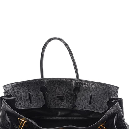 Hermes Taurillon Clemence JPG Birkin 42 Black 23 of 36