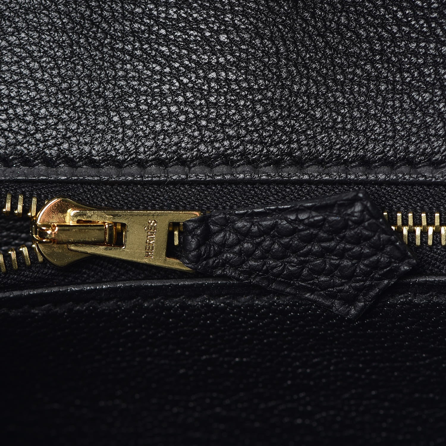 Hermes Togo Birkin 25 Black 19 of 37