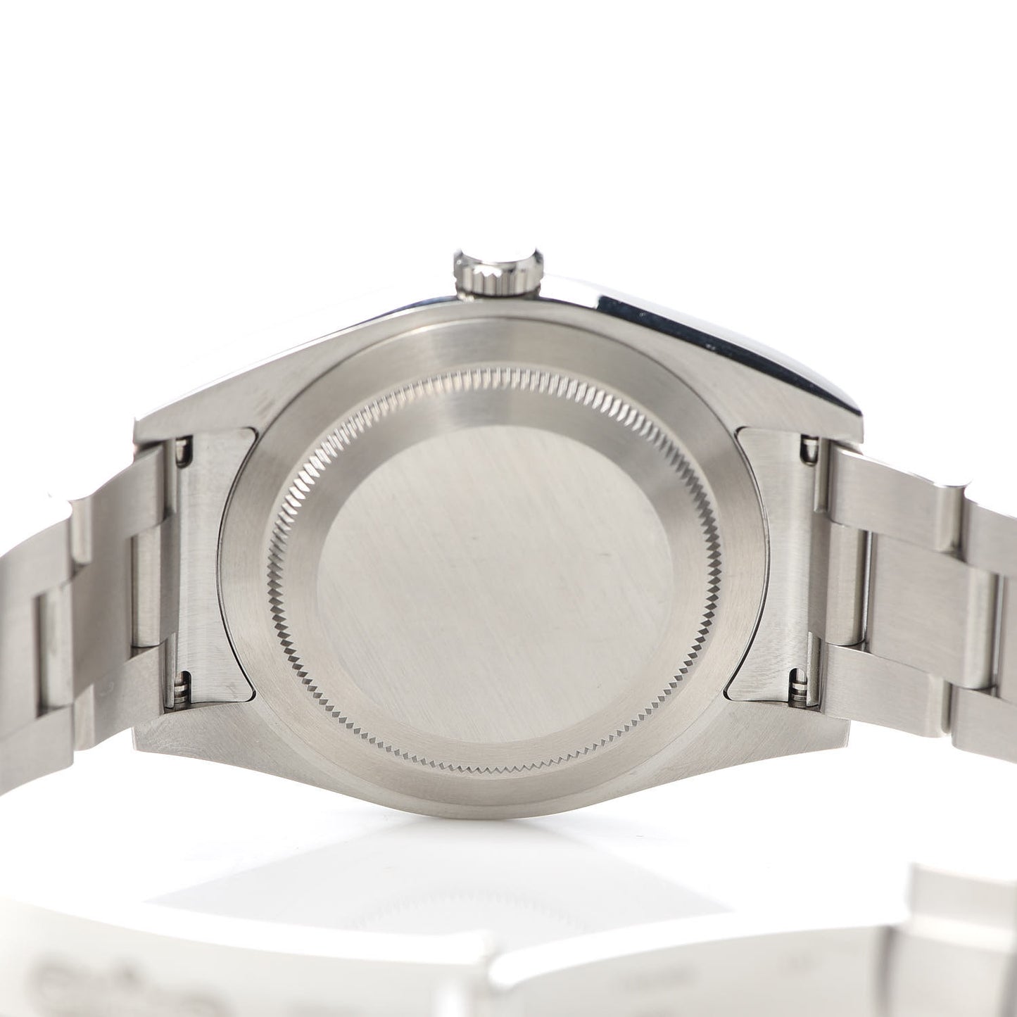 Stainless Steel 39mm Oyster Perpetual Watch Black 114300