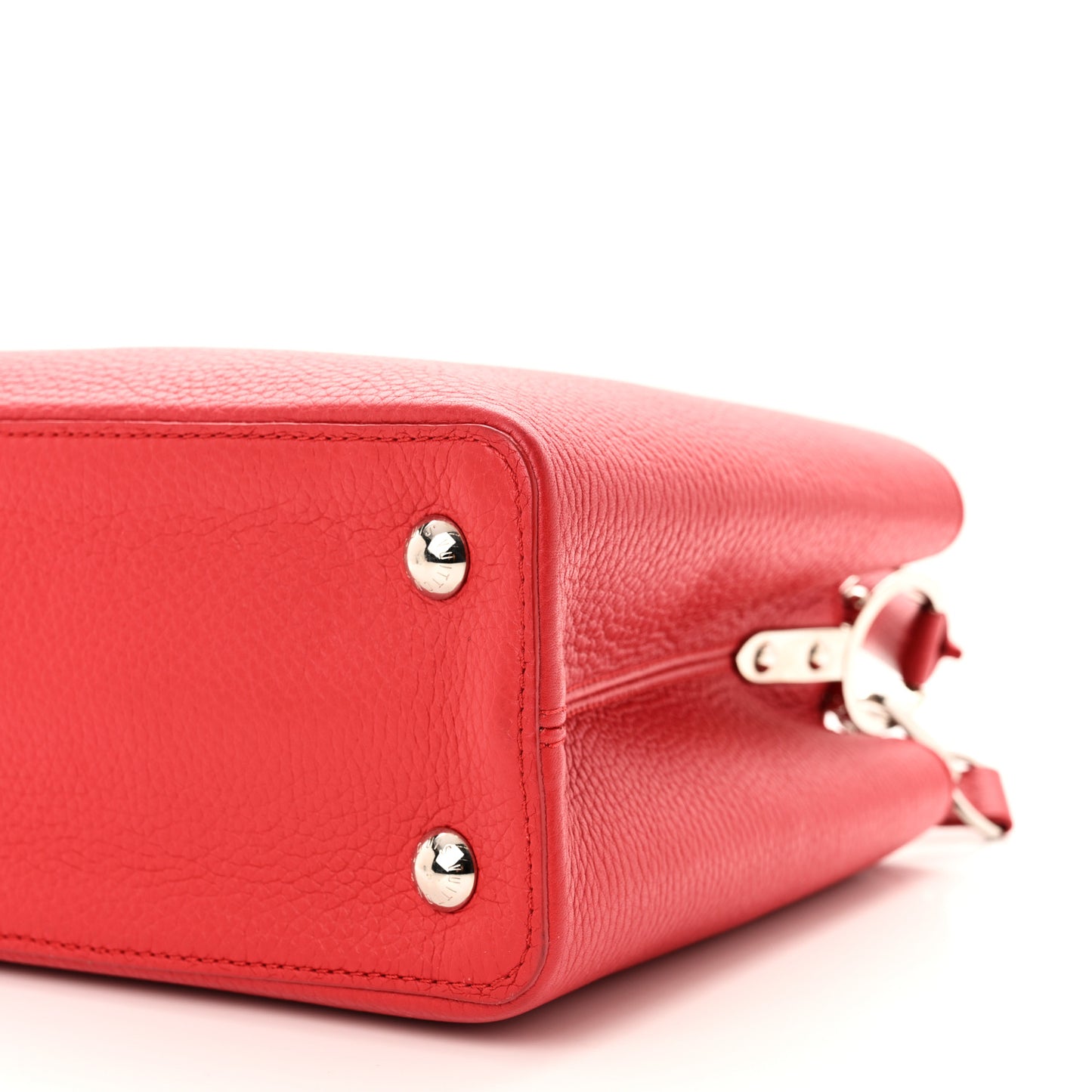 Taurillon Capucines PM Rubis