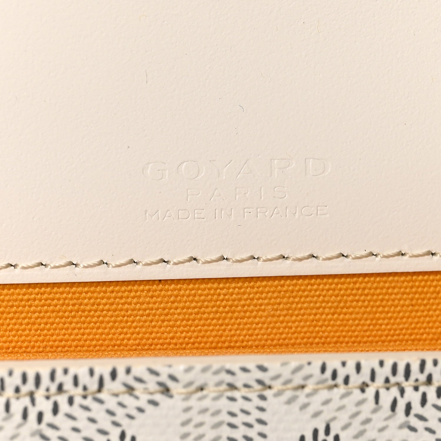 Goyard Goyardine Monte Carlo Mini Phone Case White 6 of 7