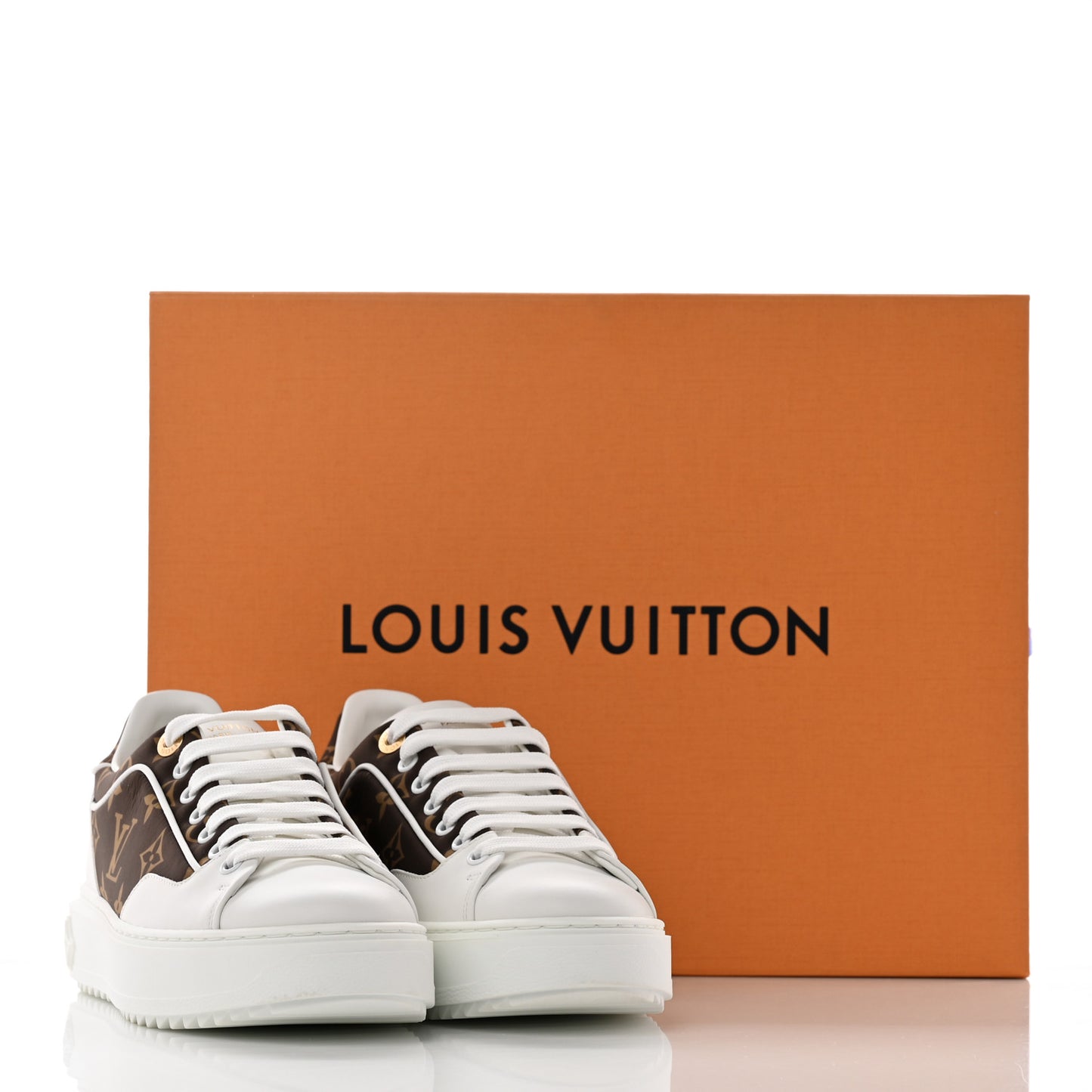 Monogram Nylon Time Out Sneakers 38
