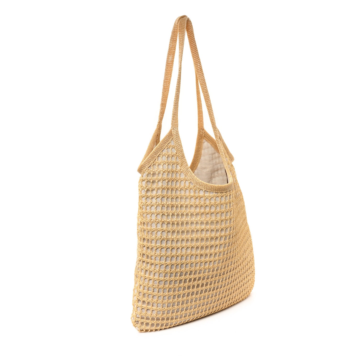 Miu Miu Raffia Effect Linen Logo Ivy Bag Natural 4 of 10
