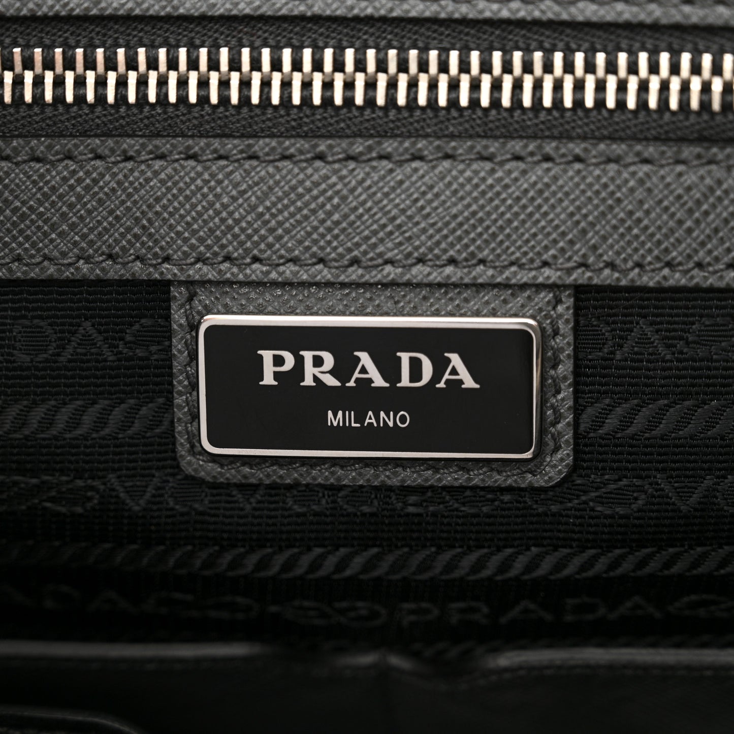 Saffiano Travel Shopping Tote Mercurio