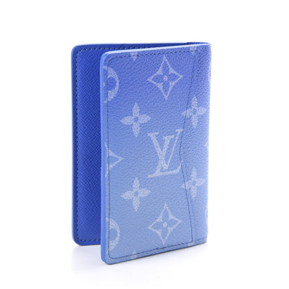 Louis Vuitton Monogram Clouds Pocket Organizer Blue 3 of 10
