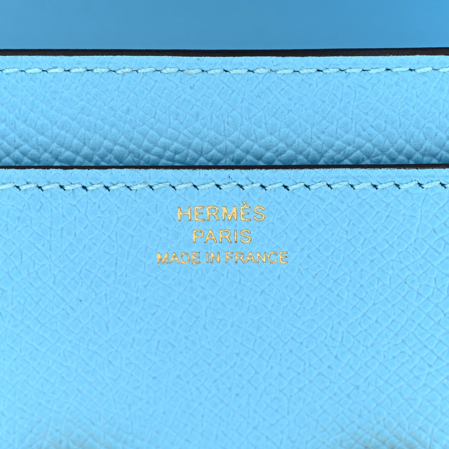 Hermes Epsom Constance Wallet To Go Celeste 6 of 11