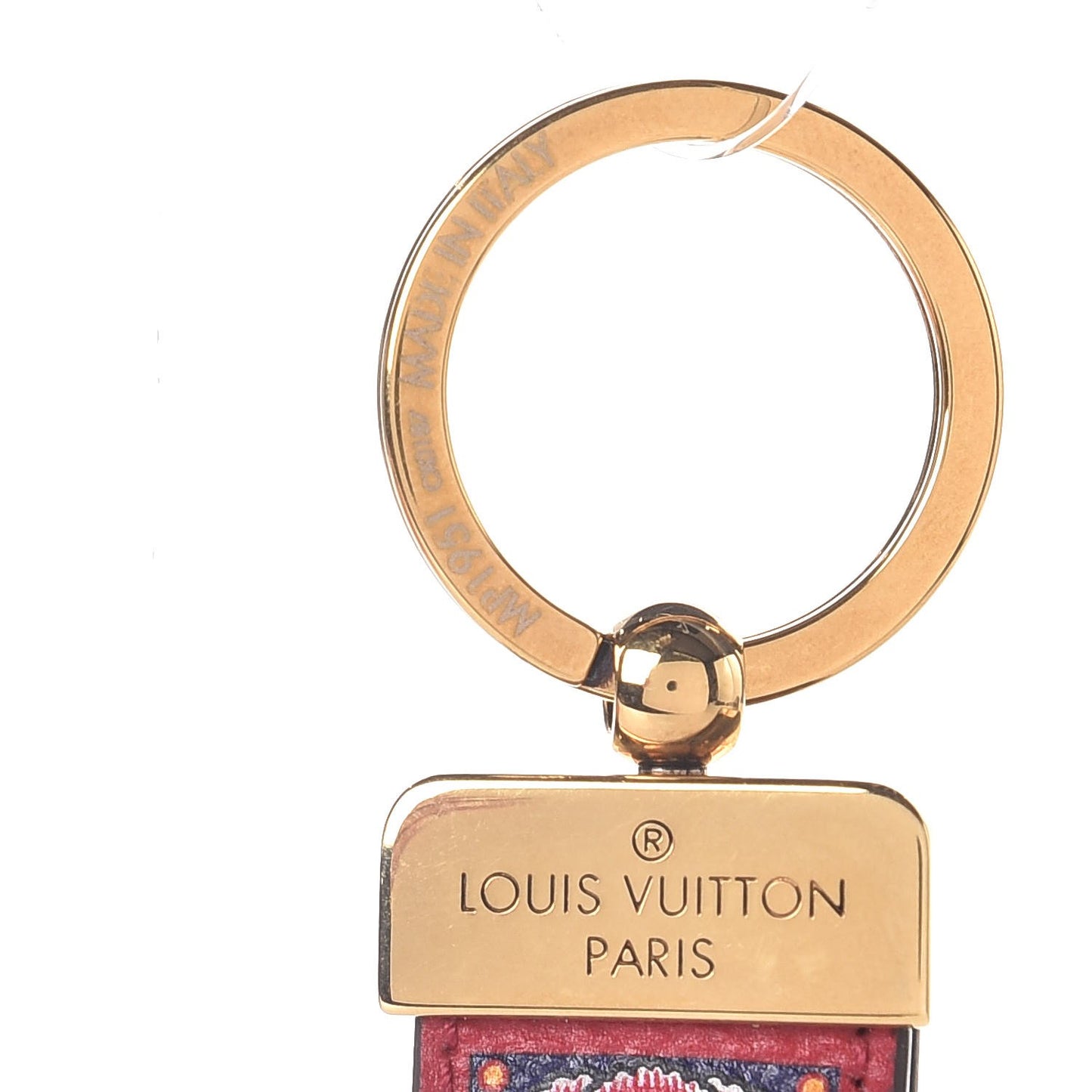 Monogram Illustre Kabuki Dragonne Key Ring