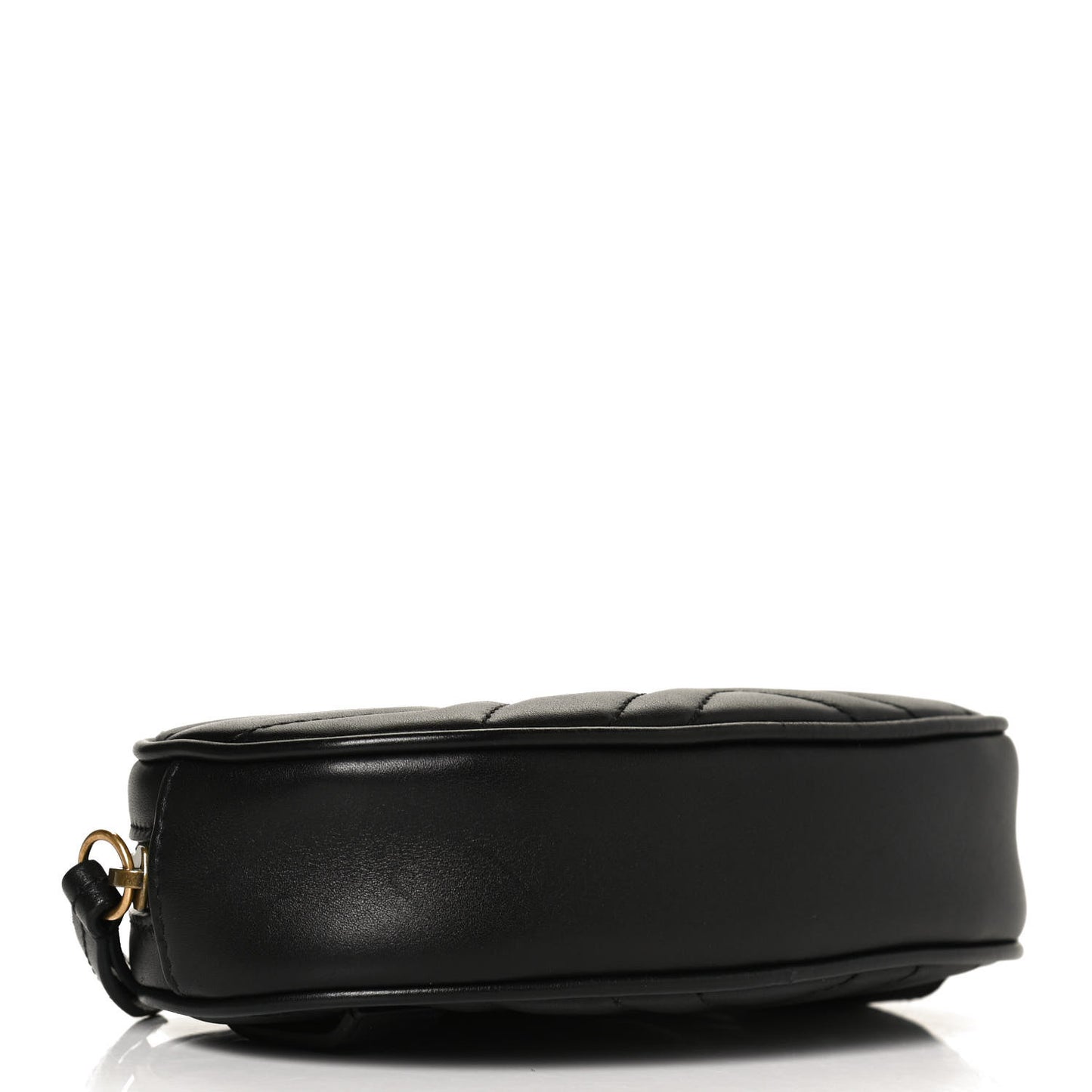 Calfskin Matelasse GG Marmont Belt Bag 95 38 Black