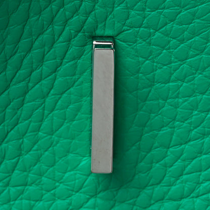 Hermes Taurillon Clemence Birkin 30 Menthe 24 of 31