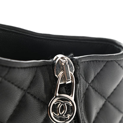 Chanel Calfskin Quilted Cap Toe Short Boots 39 Black 8 of 8