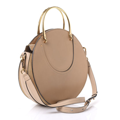 Chloe Goatskin Suede Medium Pixie Bag Pearl Beige 2 of 8
