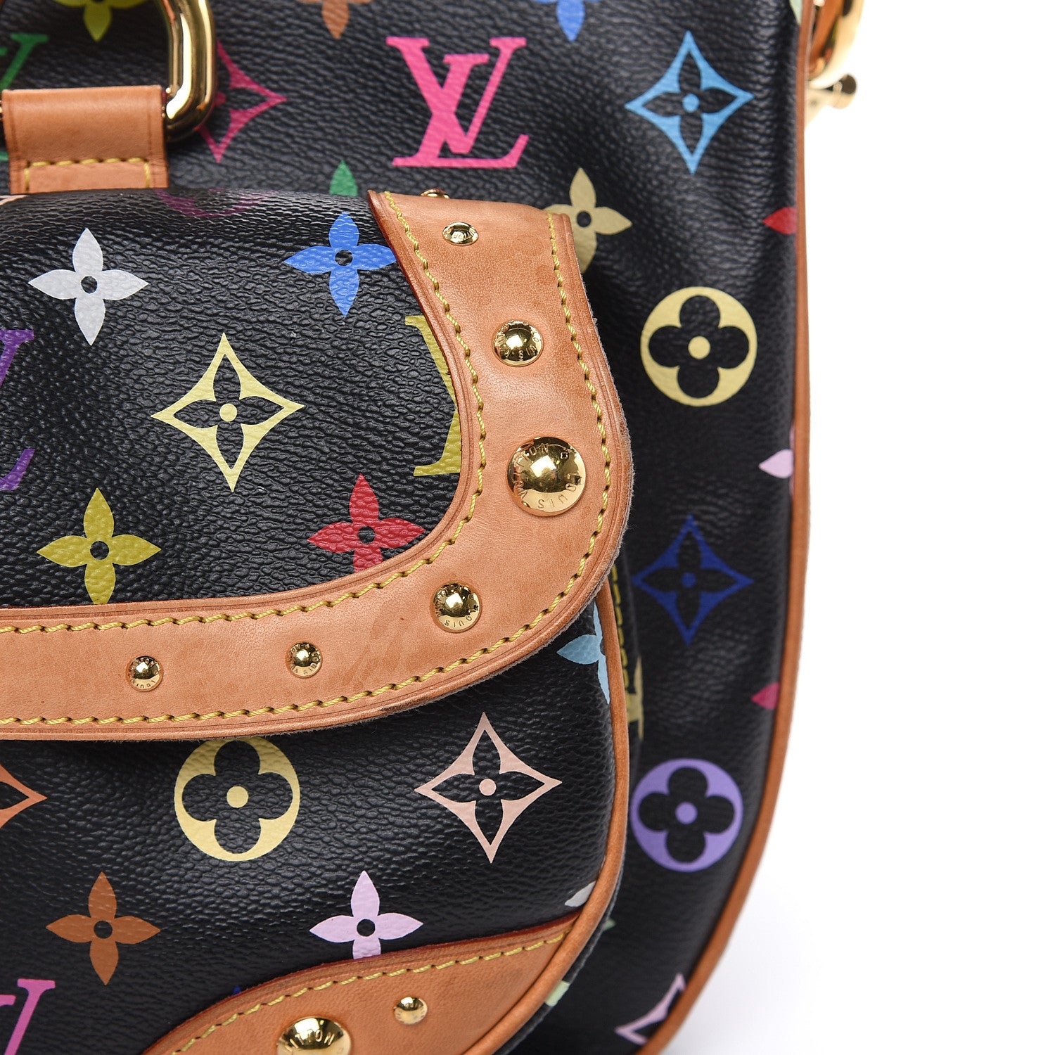 Louis Vuitton Monogram Multicolor Rita Black 19 of 21