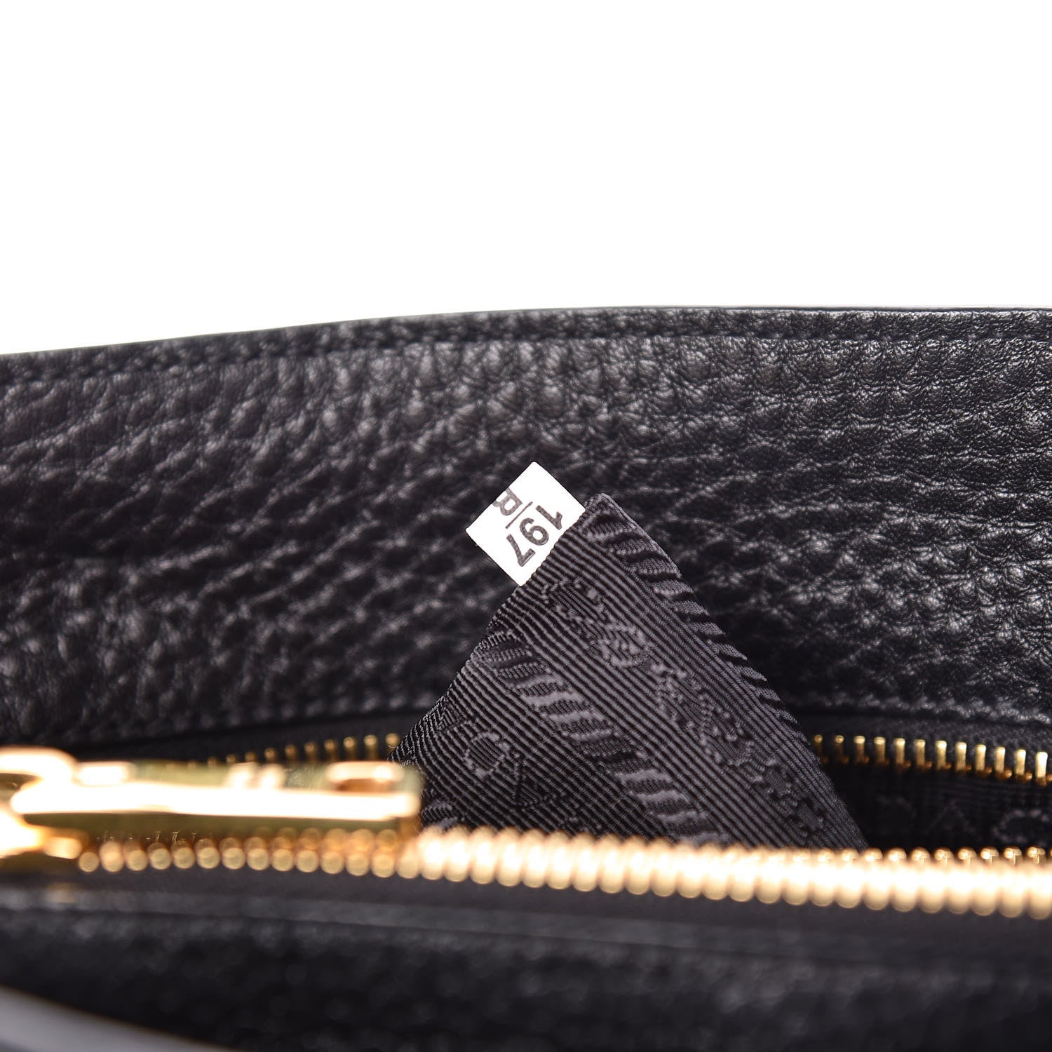 Prada Vitello Phenix Tote Black 7 of 12