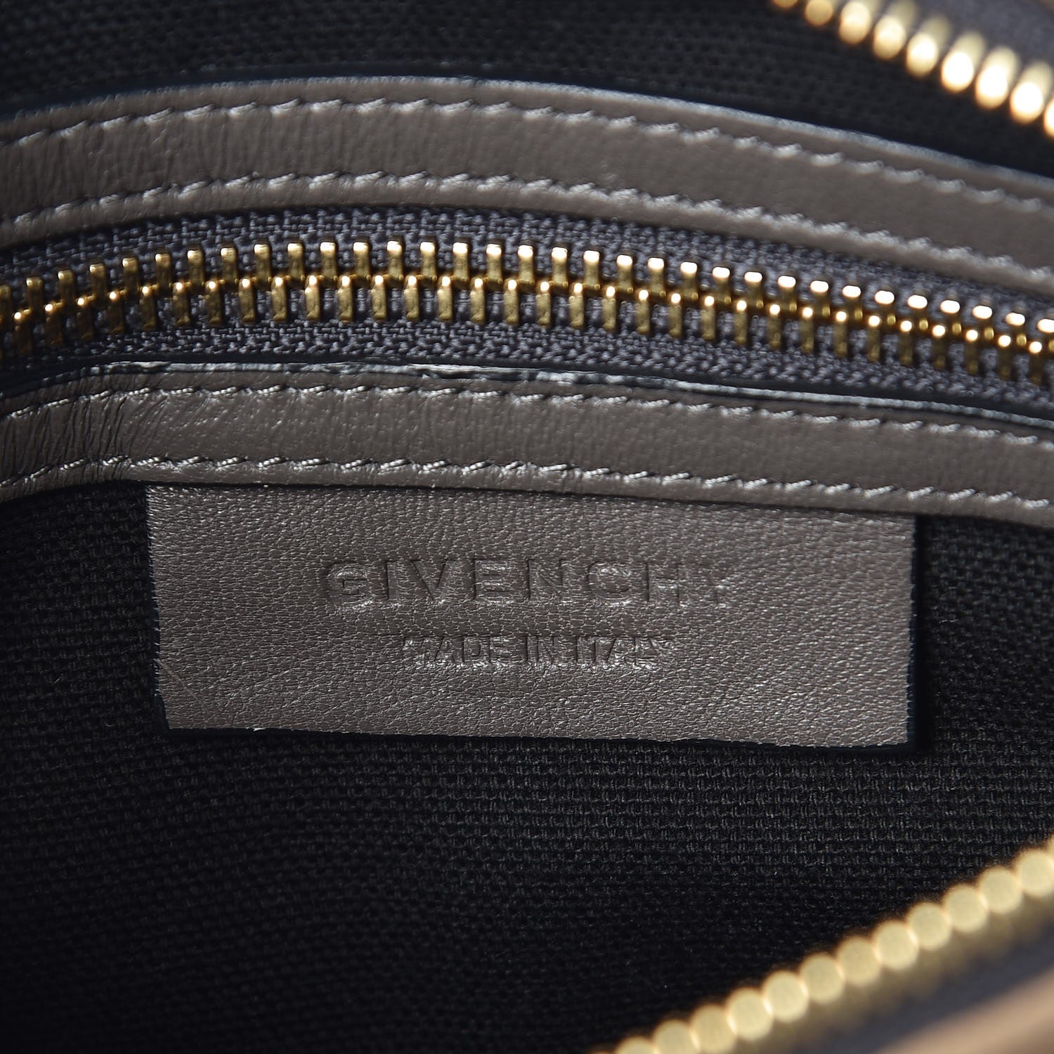 Givenchy Tumbled Sheepskin Mini Pandora Charcoal 6 of 8