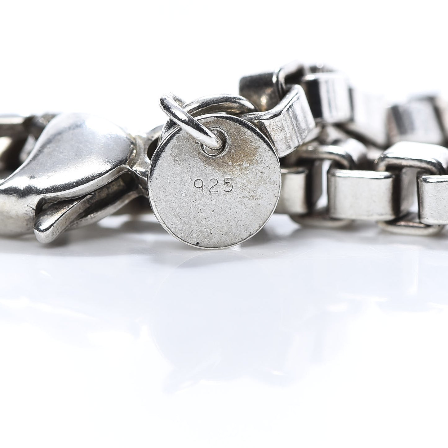 Sterling Silver 4mm Venetian Link Bracelet