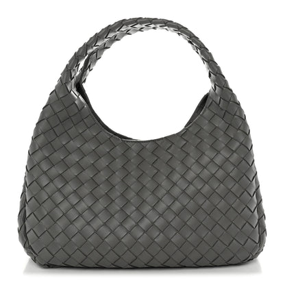 Bottega Veneta Nappa Intrecciato Medium Campana Shoulder Bag Basalt 1 of 10