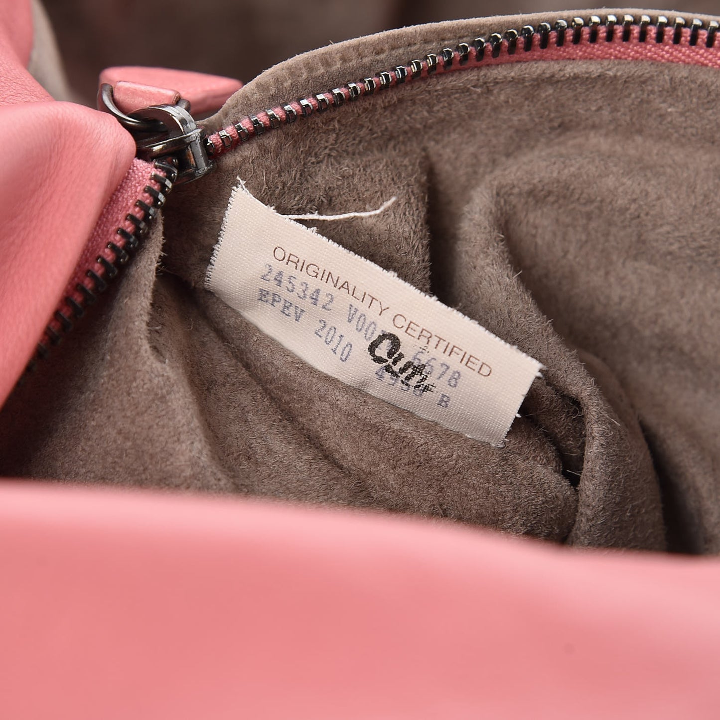 Nappa Intrecciato Messenger Bag Petal Pink
