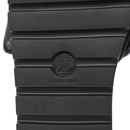 Louis Vuitton Nylon Monogram Womens Pool Pillow Comfort Mules 39 Black 8 of 8