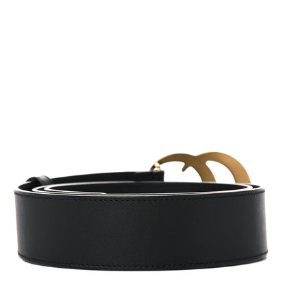 Gucci Calfskin Double G 40mm Belt 90 36 Black 2 of 6