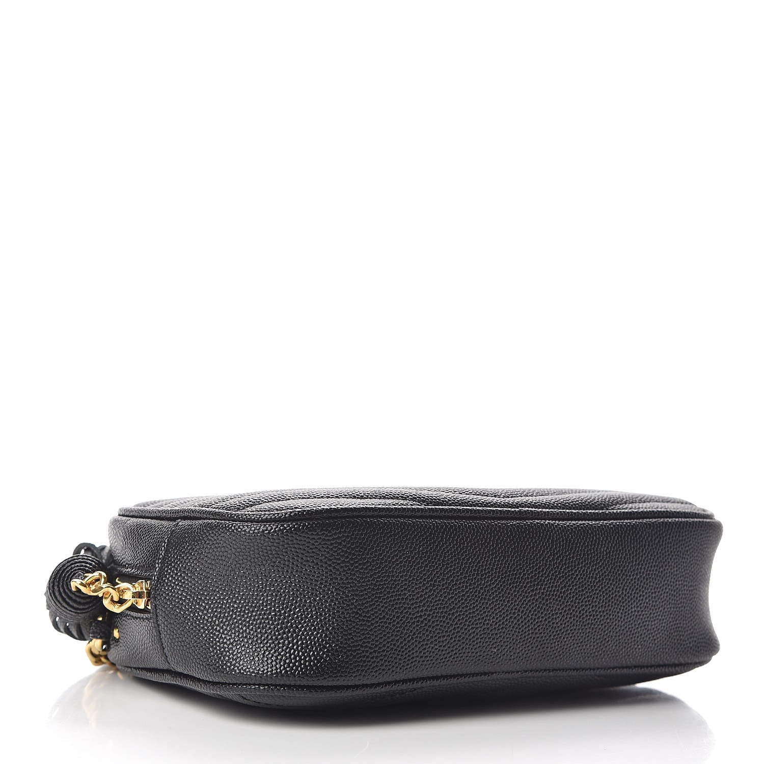 Saint Laurent Grain De Poudre Matelasse Monogram Mini Lou Camera Bag Black 4 of 10