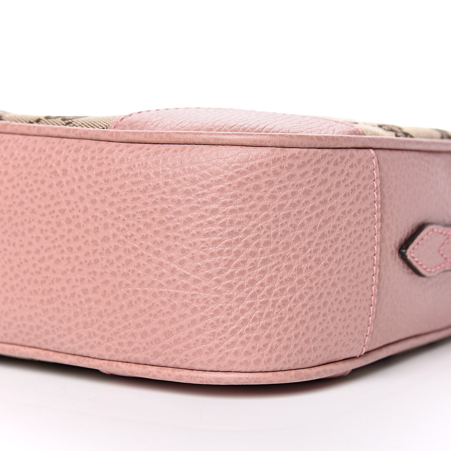 Gucci Monogram Mini Bree Messenger Bag Beige Soft Pink 9 of 9