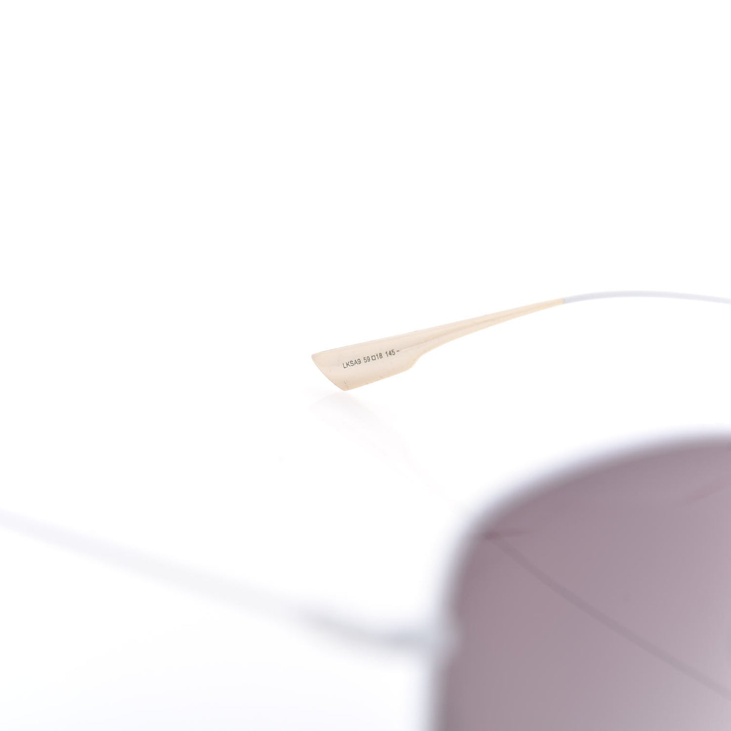 Metal Stellaire 1 Square Sunglasses Purple White