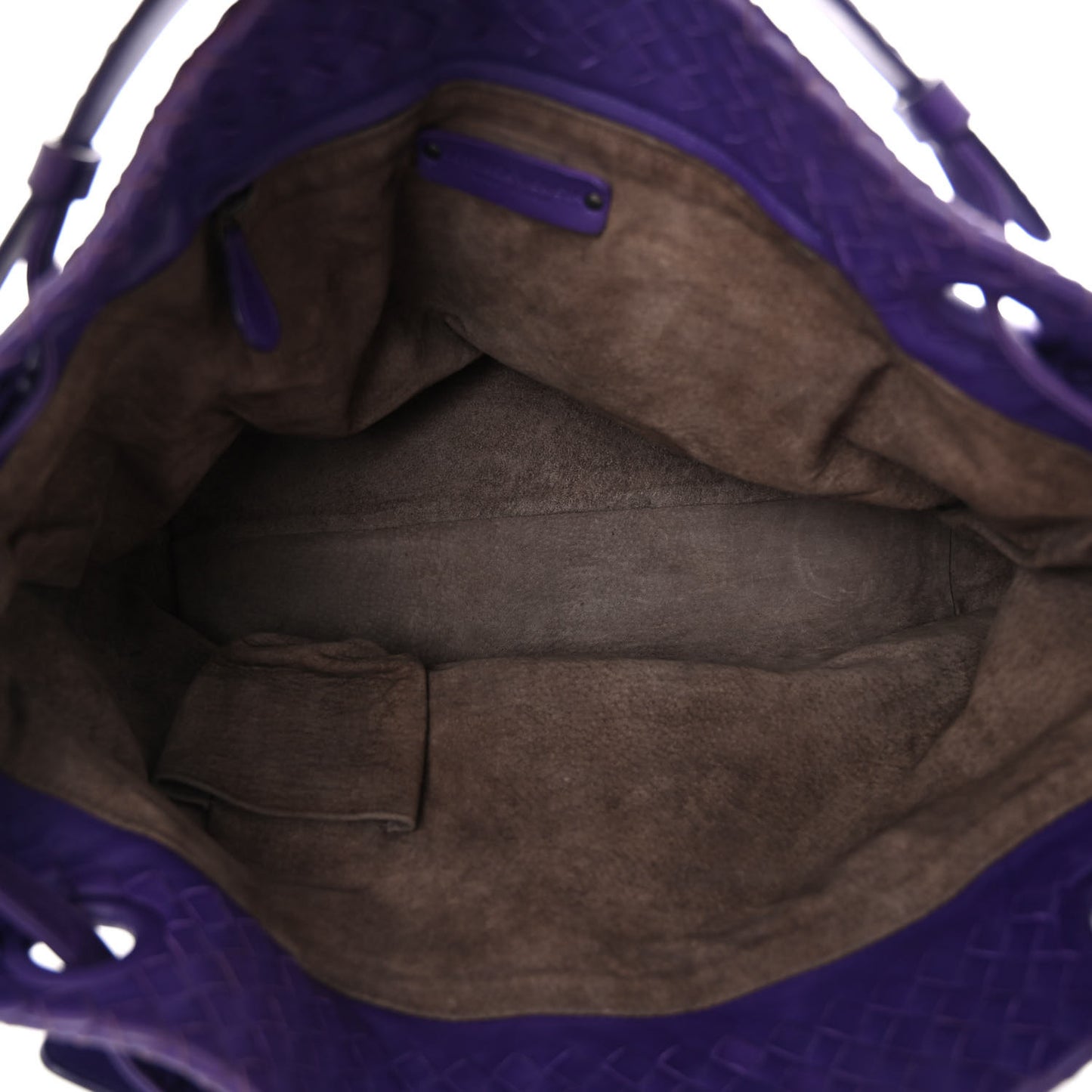 Nappa Intrecciato Bella Tote Purple