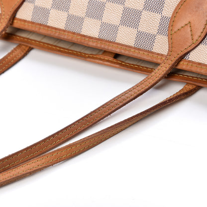 Louis Vuitton Damier Azur Neverfull MM 19 of 20