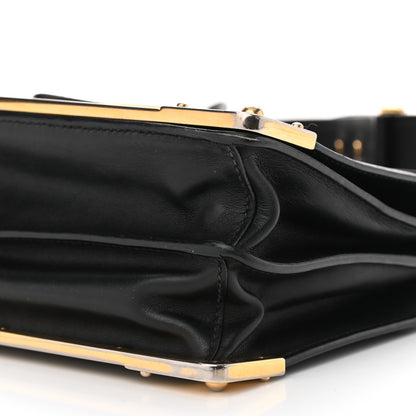 Prada City Calf Saffiano Cahier Bag Black 9 of 14