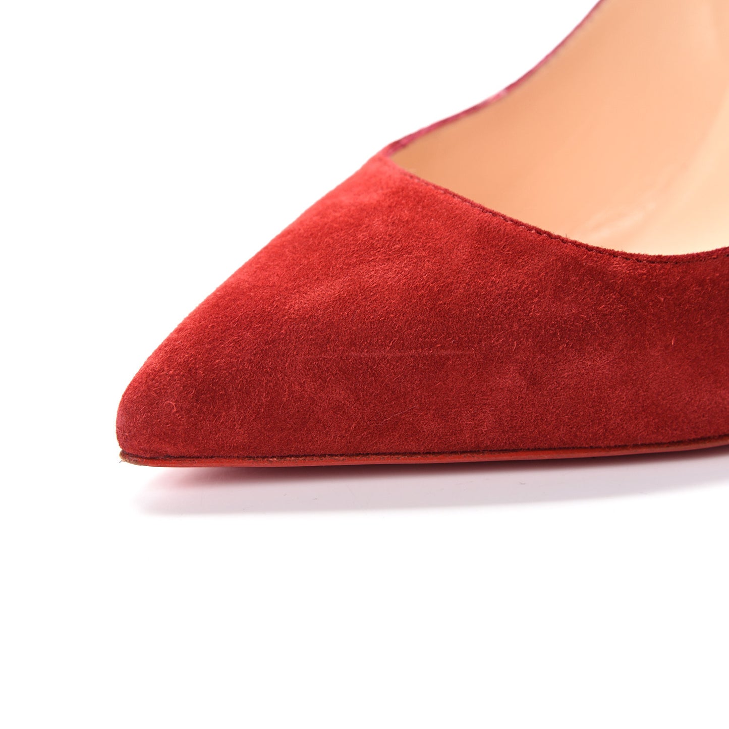 Suede Victorina 100 Pumps 39 Carmin