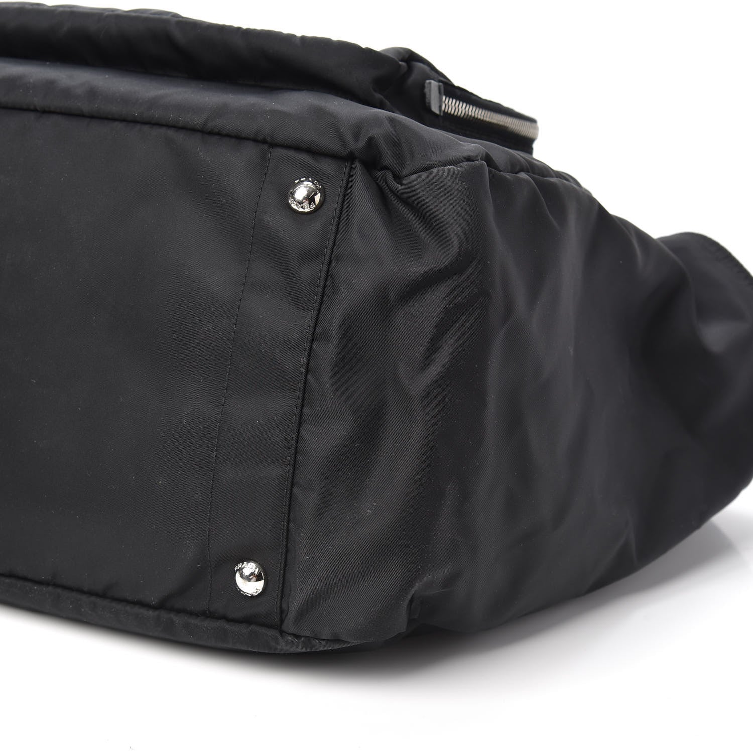 Prada Tessuto Nylon Vela Diaper Bag Black 8 of 8